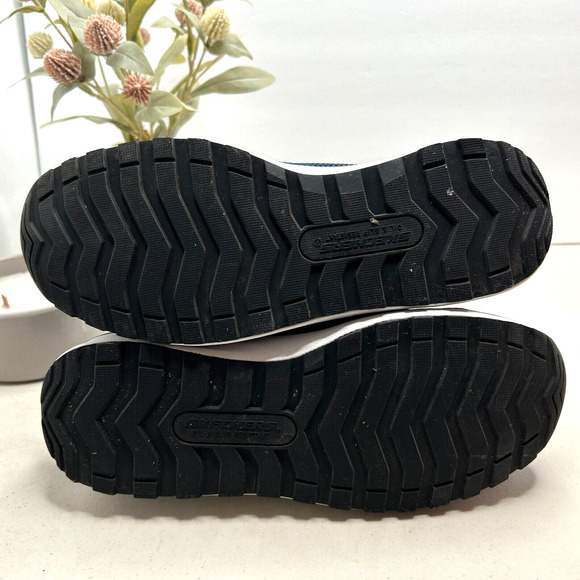 Skechers Bulklin Balran Safety Toe Work Sneakers Navy/White 108033 Women's 7.5/8 - Picture 8 of 10